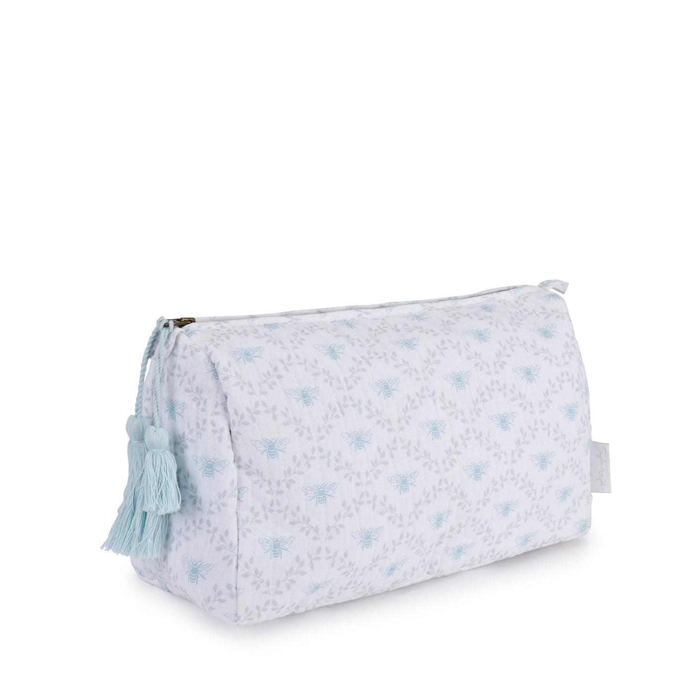 Bees & Leaves Cotton Wash Bag