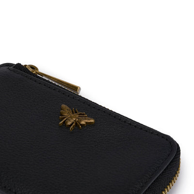 Bees Leather Card Holder