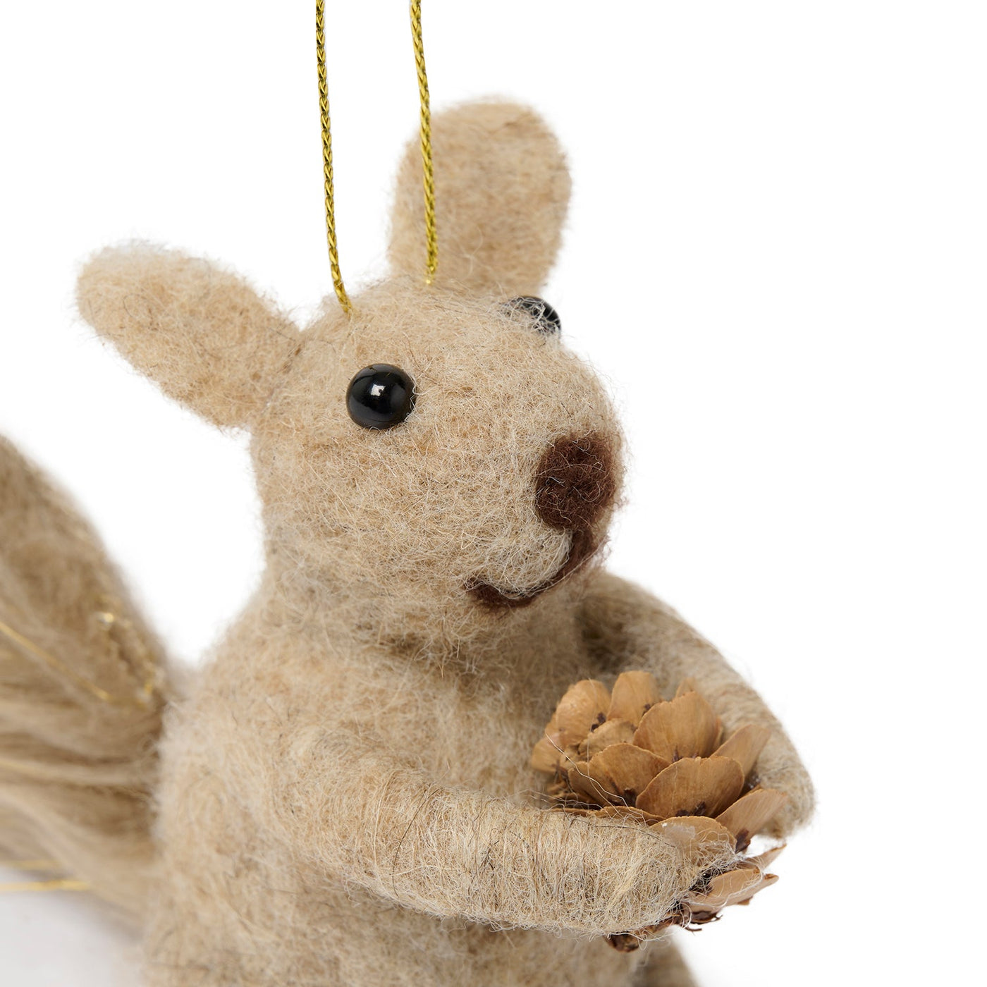 Squirrel Felt Decoration