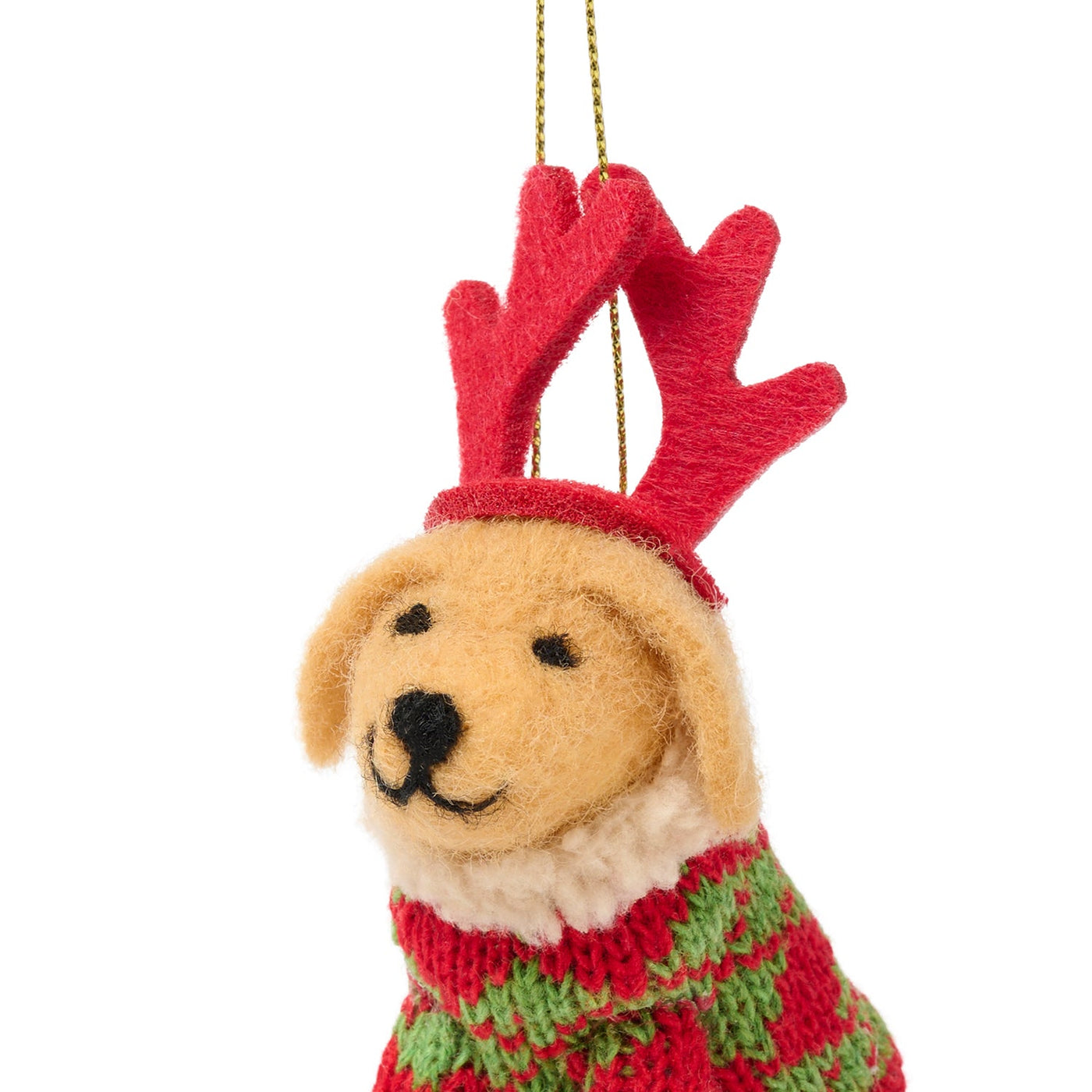 Labrador Felt Decoration