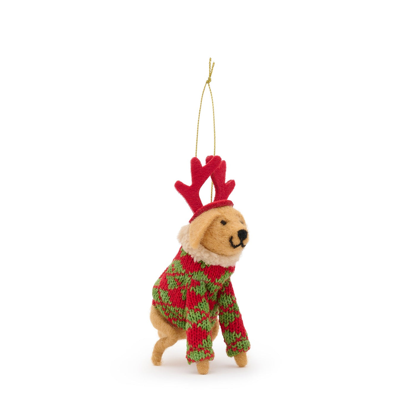 Labrador Felt Decoration