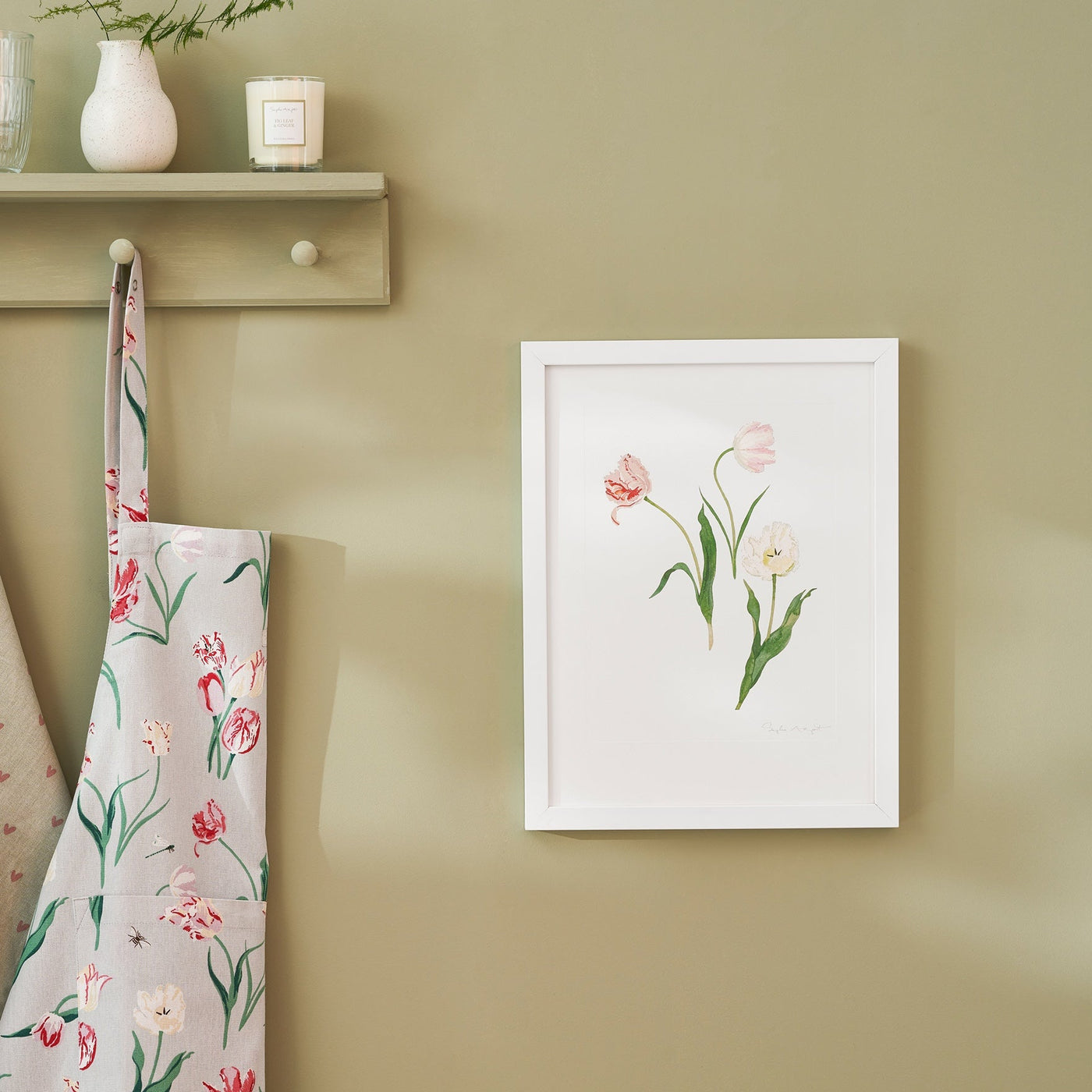 Multi Tulips Print