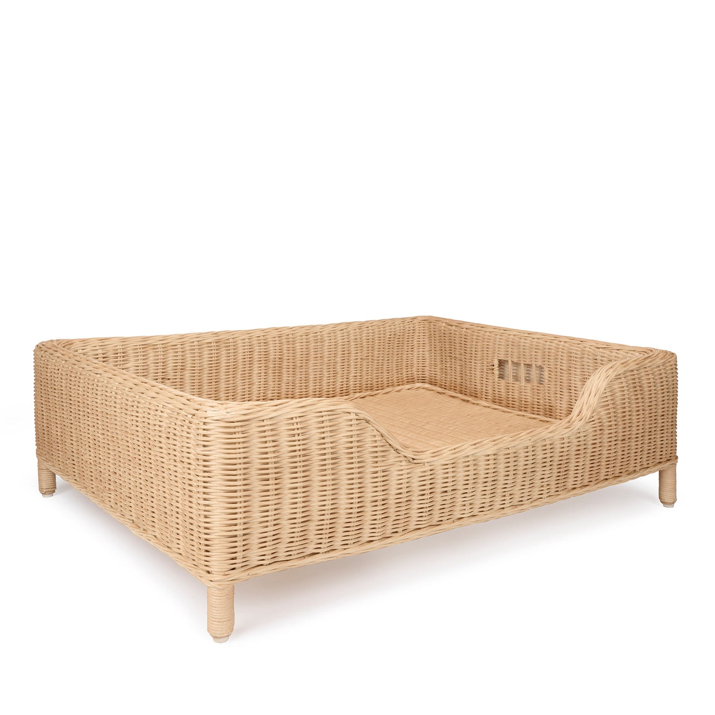 Rattan Pet Bed - Natural