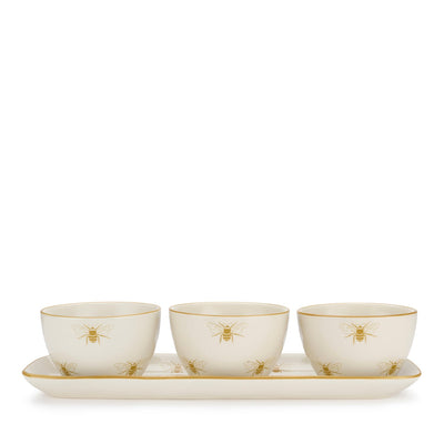 Bees Stoneware Nibbles Bowl (Set of 3)