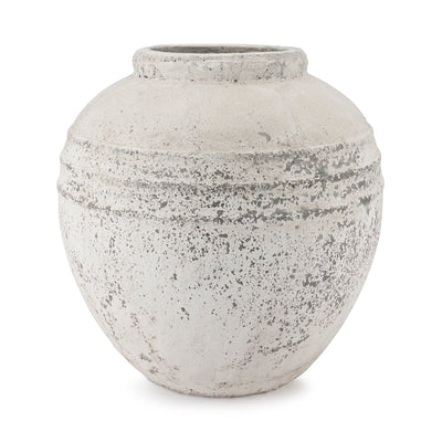 Aged Stone Urn Vase