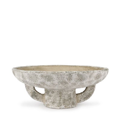 Stone Pedestal Bowl