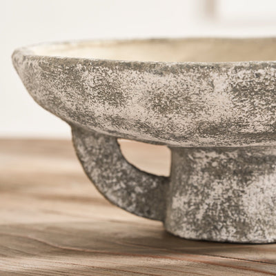 Stone Pedestal Bowl