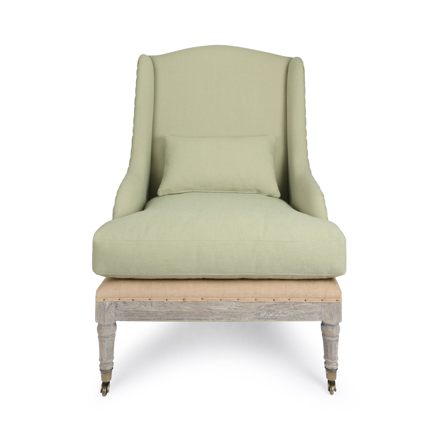 PRE-ORDER Witham Armchair - Pale Green