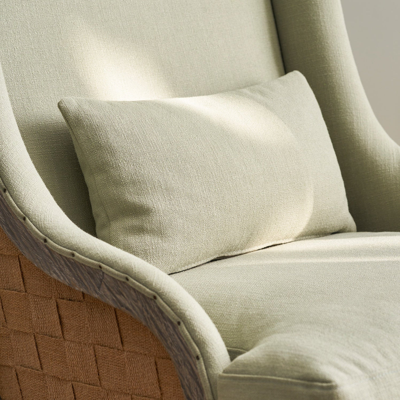 PRE-ORDER Witham Armchair - Pale Green