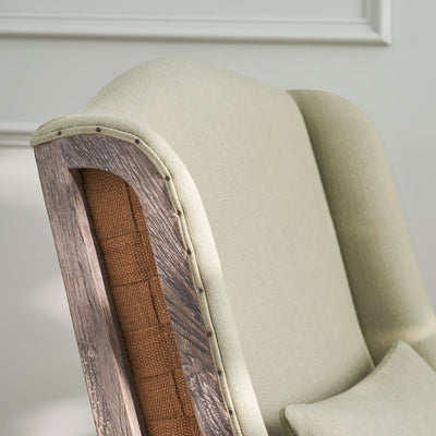 PRE-ORDER Witham Armchair - Pale Green