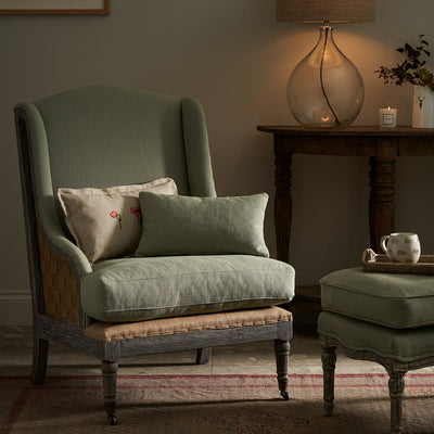 PRE-ORDER Witham Armchair - Pale Green