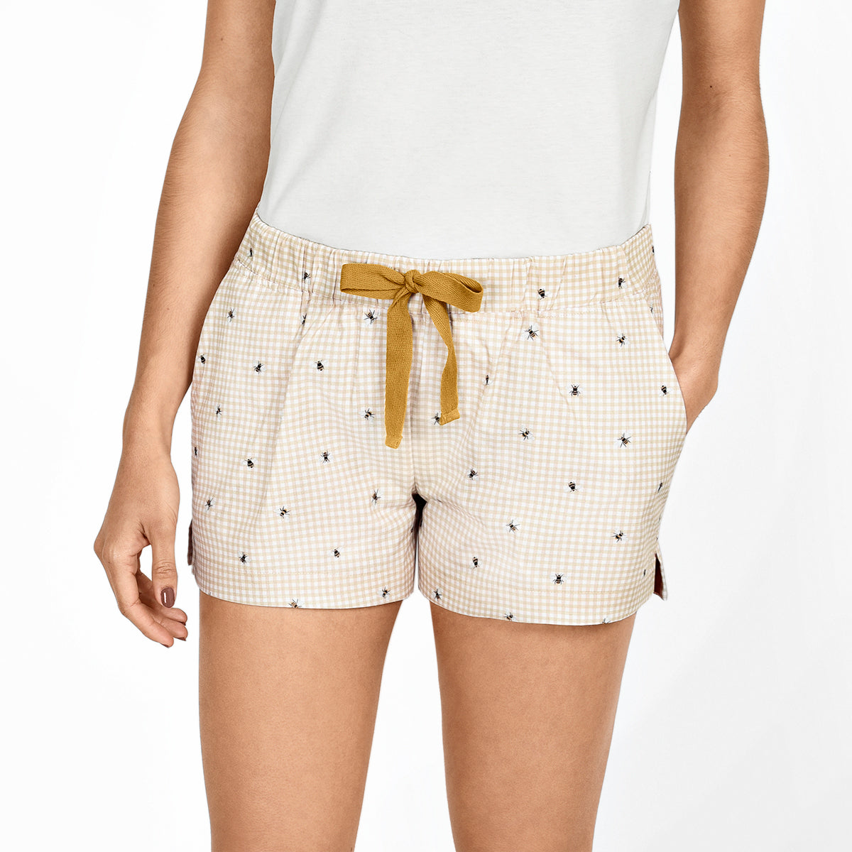 Bees Ladies Pyjama Shorts