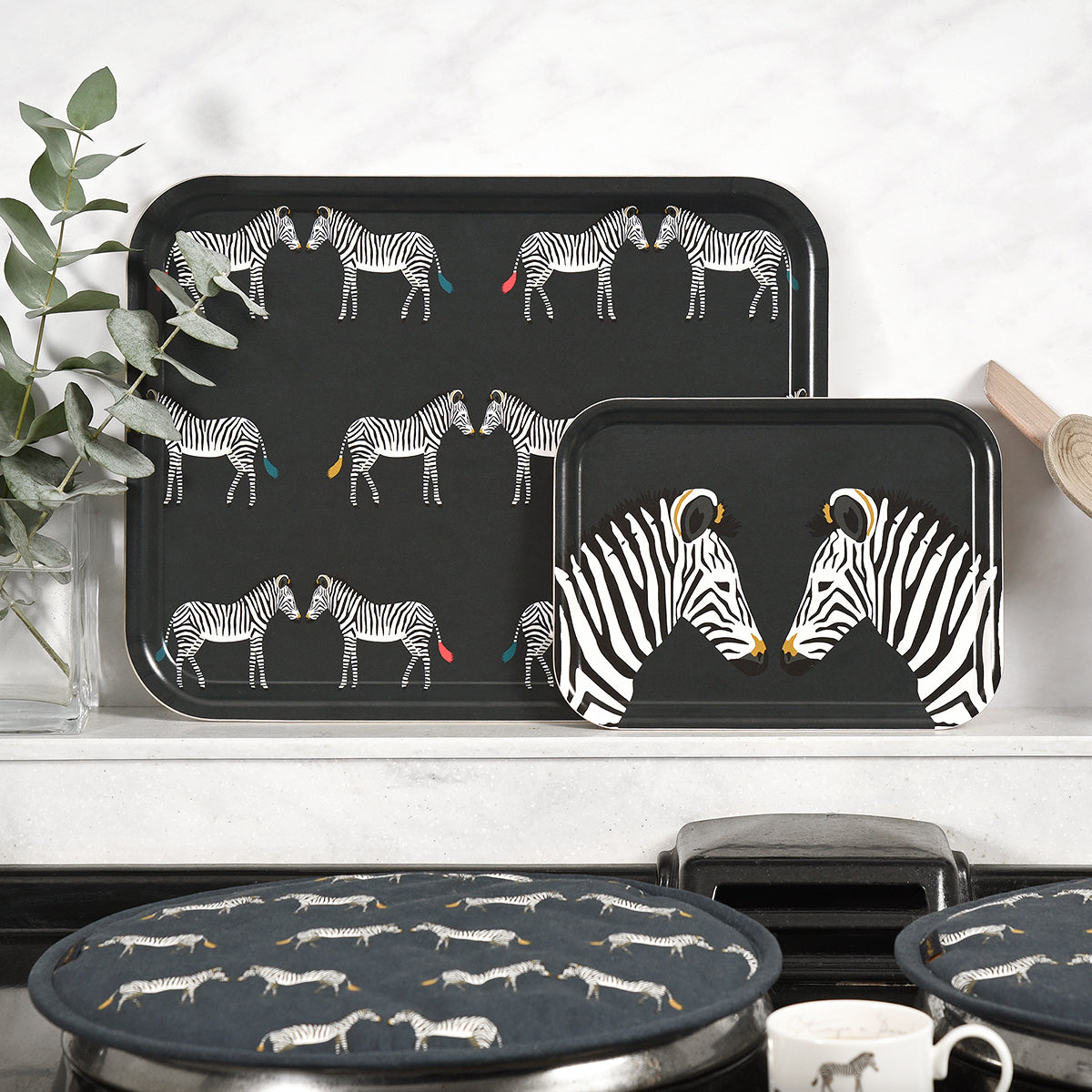 Zebra Serving Tray - Large