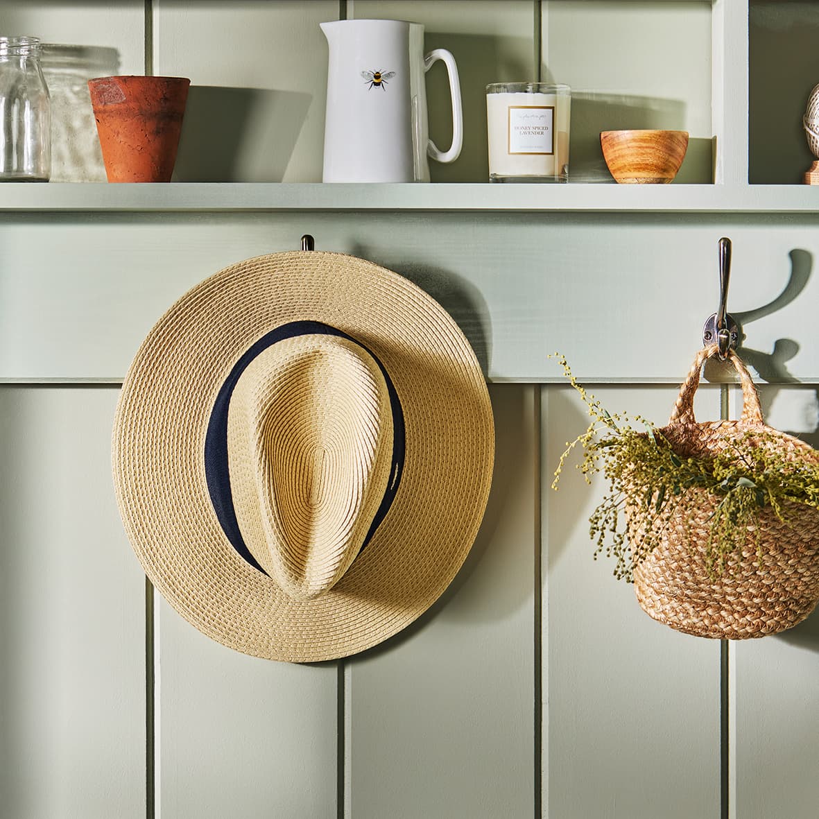 Bees Straw Hat