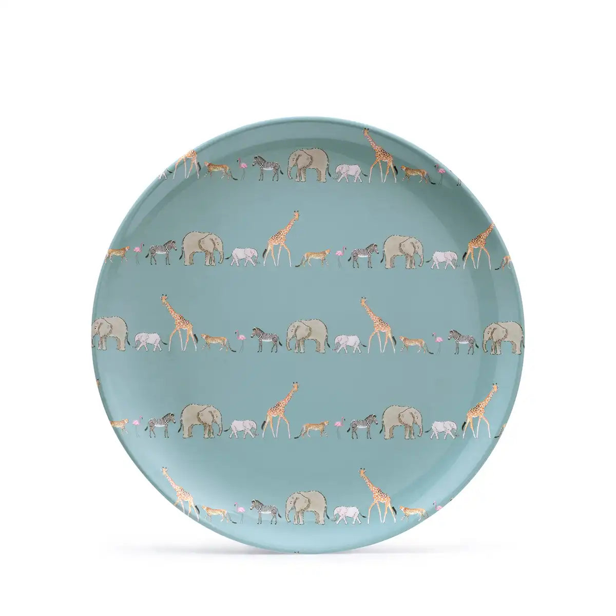 Animals Of The Savannah Melamine Dinner Plate